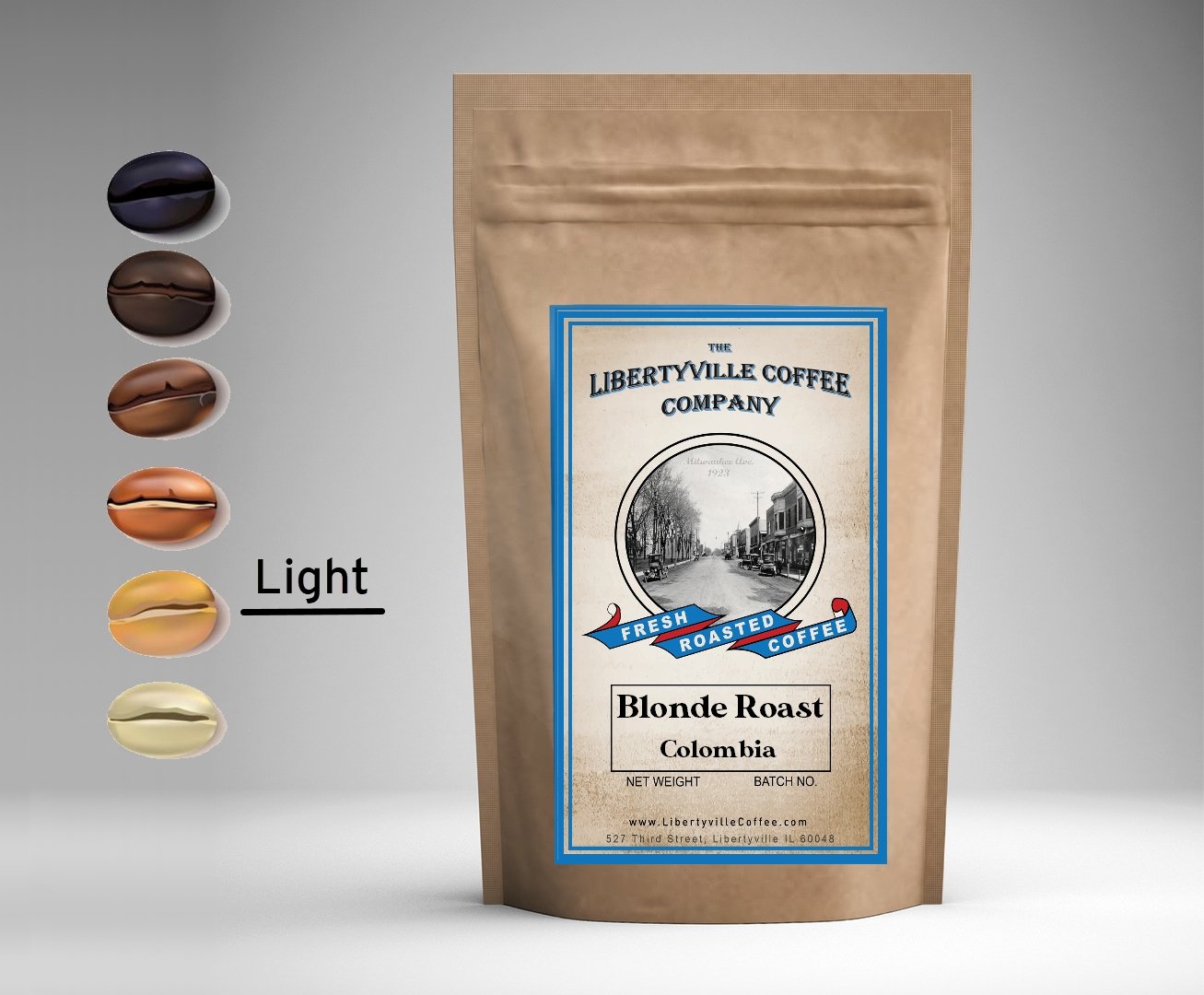 Blonde Roast Colombian - The Libertyville Coffee Co.
