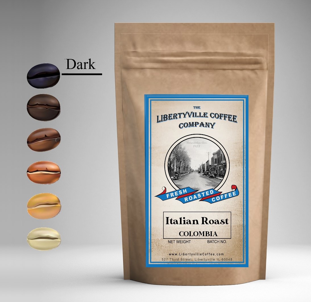 Italian Roast Colombian - The Libertyville Coffee Co.
