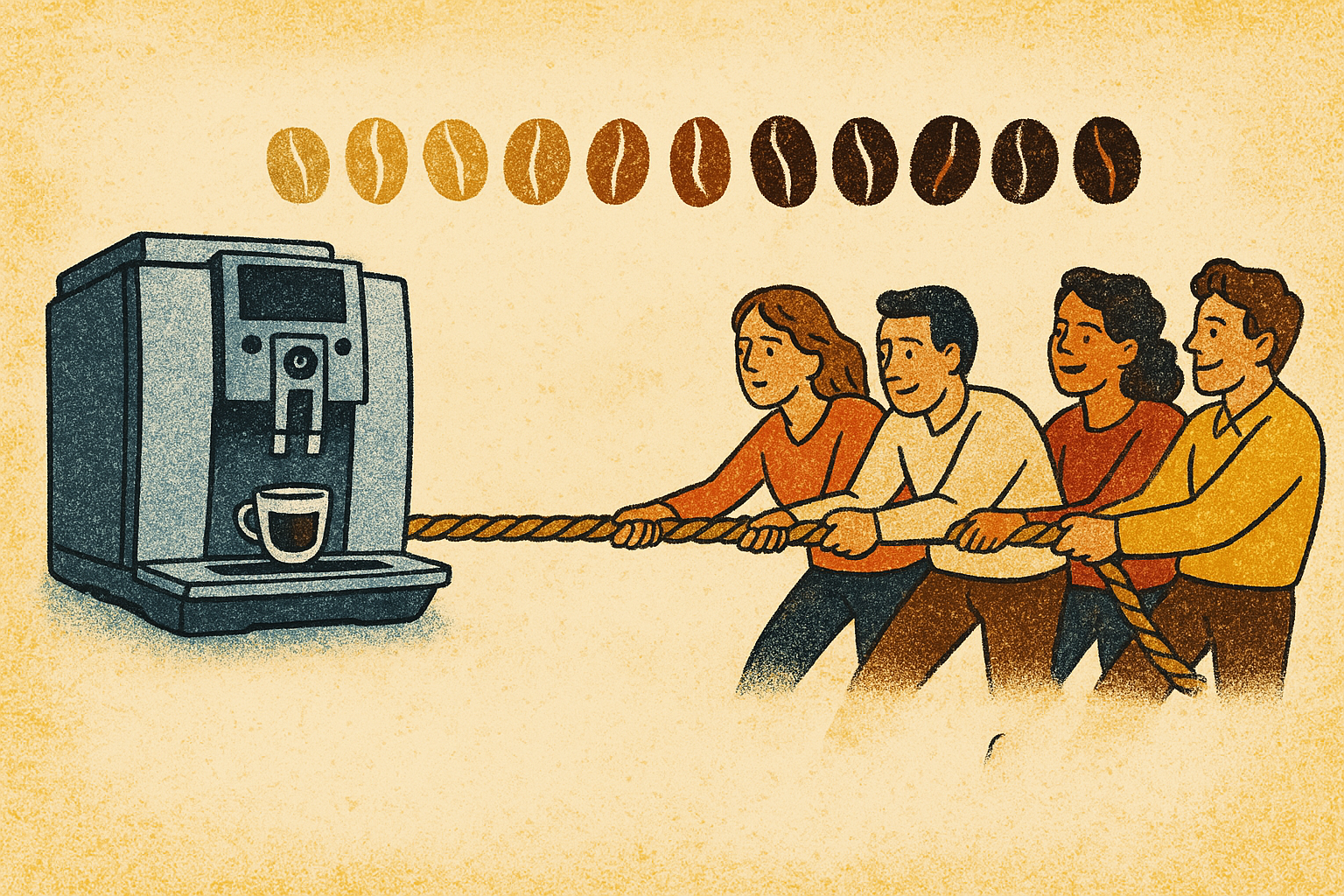 Super-Automatic Espresso Machines and Oily Beans: Who’s Serving Who?