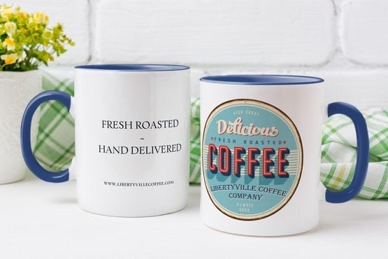 The LCC Coffee Mug - The Libertyville Coffee Co.